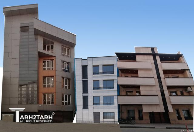 پروژه طراحی نما و پلان  دربند