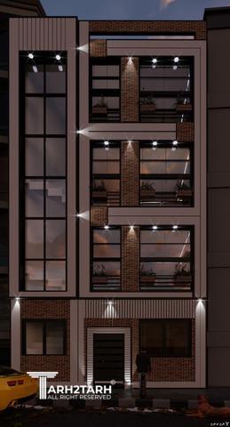 پروژه طراحی نما و پلان  دربند