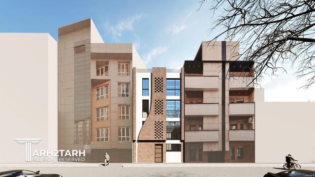 پروژه طراحی نما و پلان  دربند