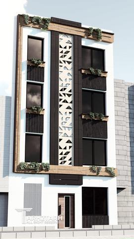 پروژه طراحی نما و پلان  دربند