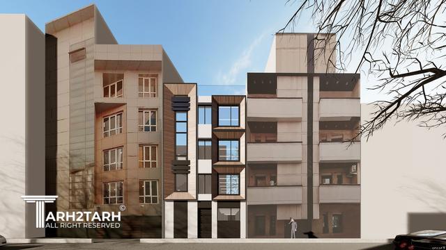 پروژه طراحی نما و پلان  دربند