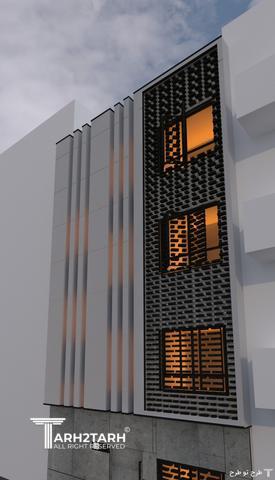 پروژه طراحی نما و پلان  دربند