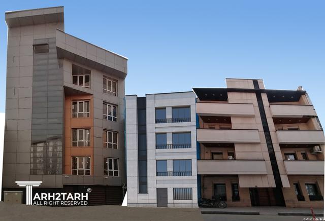 پروژه طراحی نما و پلان  دربند