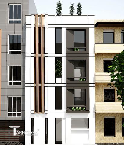 پروژه طراحی نما و پلان  دربند