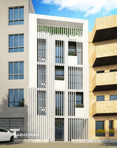 پروژه طراحی نما و پلان  دربند