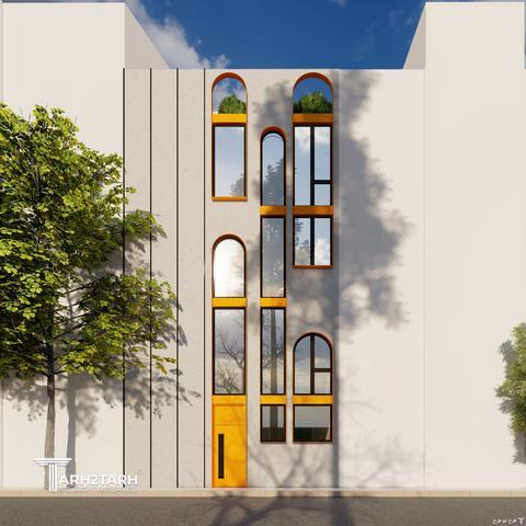 پروژه طراحی نما و پلان  دربند