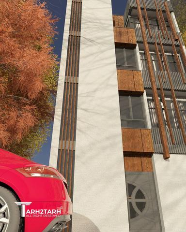 پروژه طراحی نما و پلان  دربند