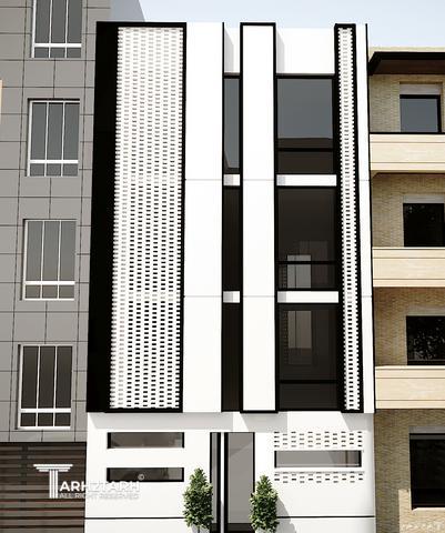 پروژه طراحی نما و پلان  دربند