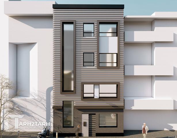 پروژه طراحی نما و پلان  دربند