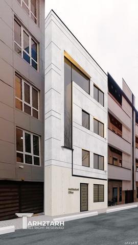 پروژه طراحی نما و پلان  دربند