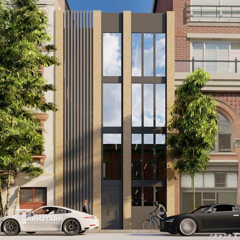 پروژه طراحی نما و پلان  دربند