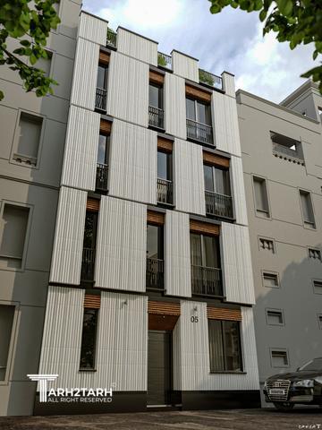 پروژه طراحی نما و پلان  دربند