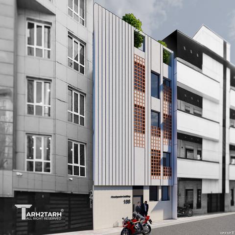 پروژه طراحی نما و پلان  دربند