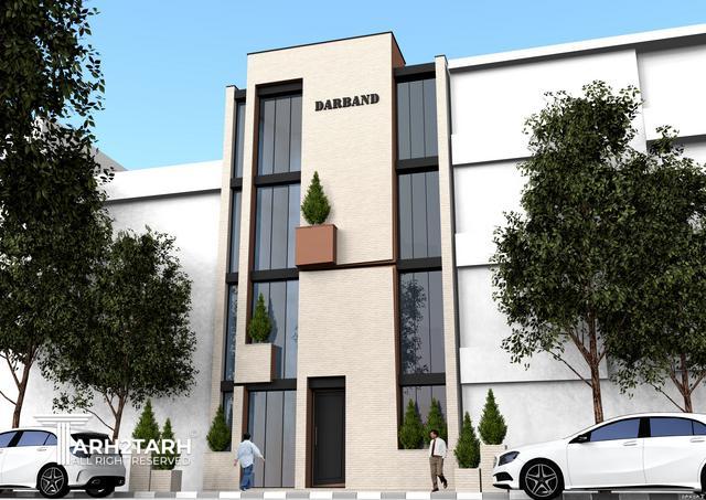 پروژه طراحی نما و پلان  دربند