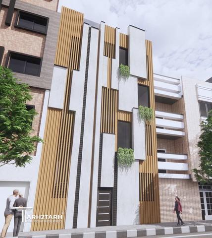 پروژه طراحی نما و پلان  دربند