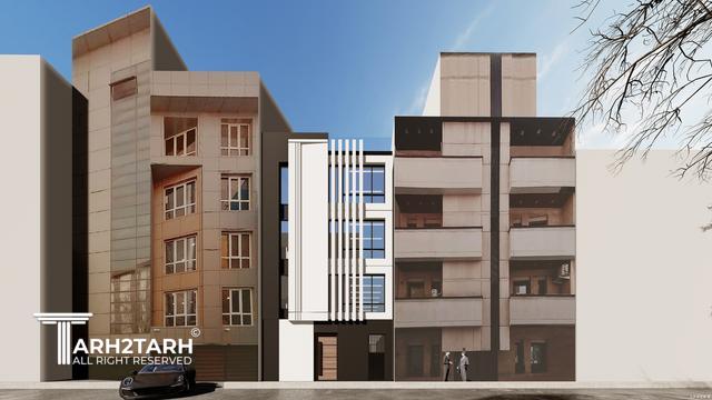 پروژه طراحی نما و پلان  دربند