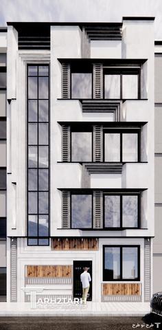 پروژه طراحی نما و پلان  دربند