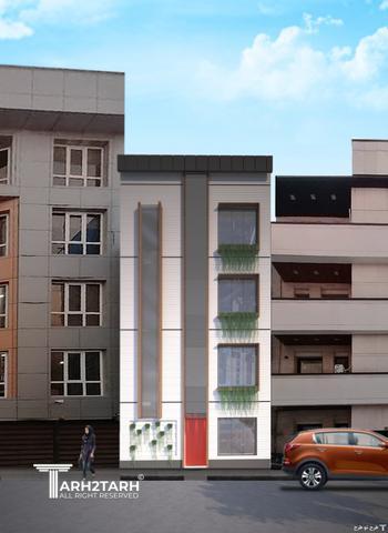 پروژه طراحی نما و پلان  دربند