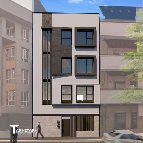 پروژه طراحی نما و پلان  دربند