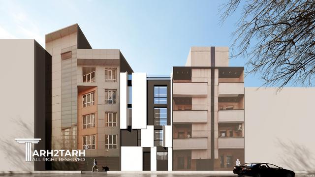 پروژه طراحی نما و پلان  دربند