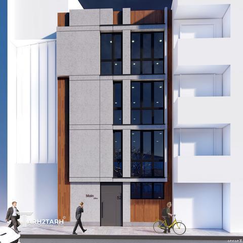 پروژه طراحی نما و پلان  دربند