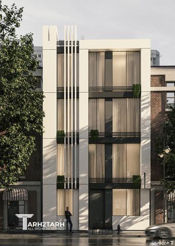 پروژه طراحی نما و پلان  دربند