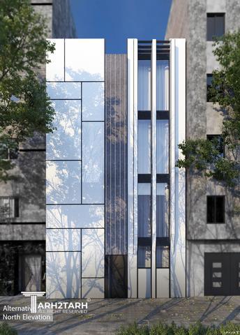 پروژه طراحی نما و پلان  دربند