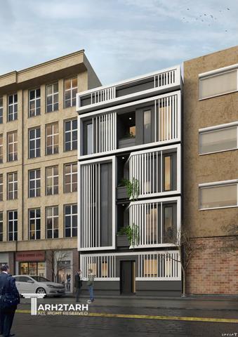 پروژه طراحی نما و پلان  دربند