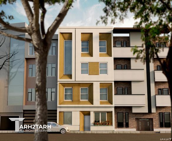 پروژه طراحی نما و پلان  دربند