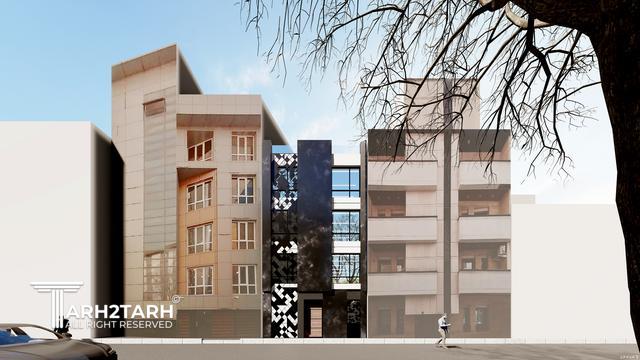 پروژه طراحی نما و پلان  دربند