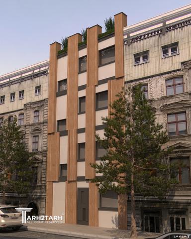 پروژه طراحی نما و پلان  دربند