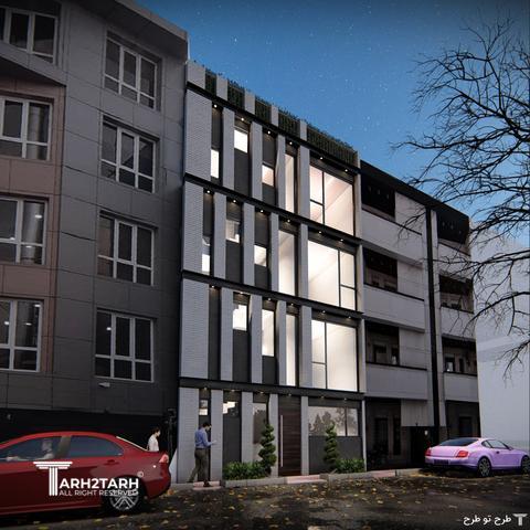 پروژه طراحی نما و پلان  دربند