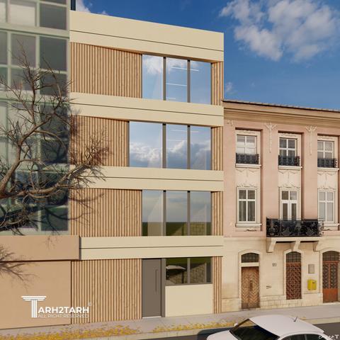 پروژه طراحی نما و پلان  دربند