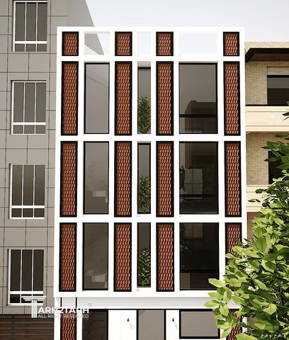 پروژه طراحی نما و پلان  دربند