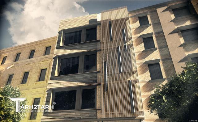 پروژه طراحی نما و پلان  دربند