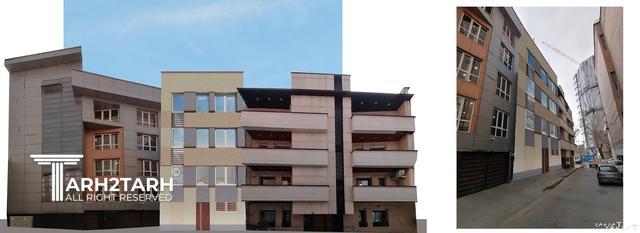 پروژه طراحی نما و پلان  دربند