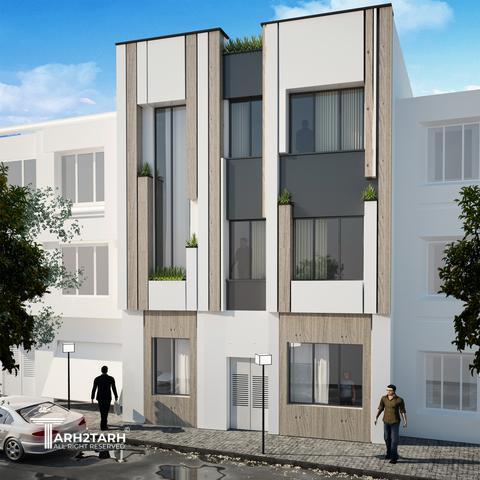 پروژه طراحی نما و پلان  دربند