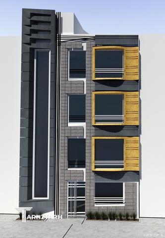 پروژه طراحی نما و پلان  دربند