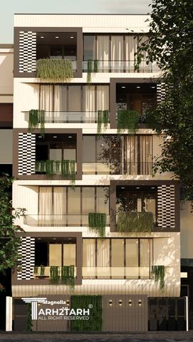 مسابقه طراحی پلان و نما پروژه مسکونی مگنولیا