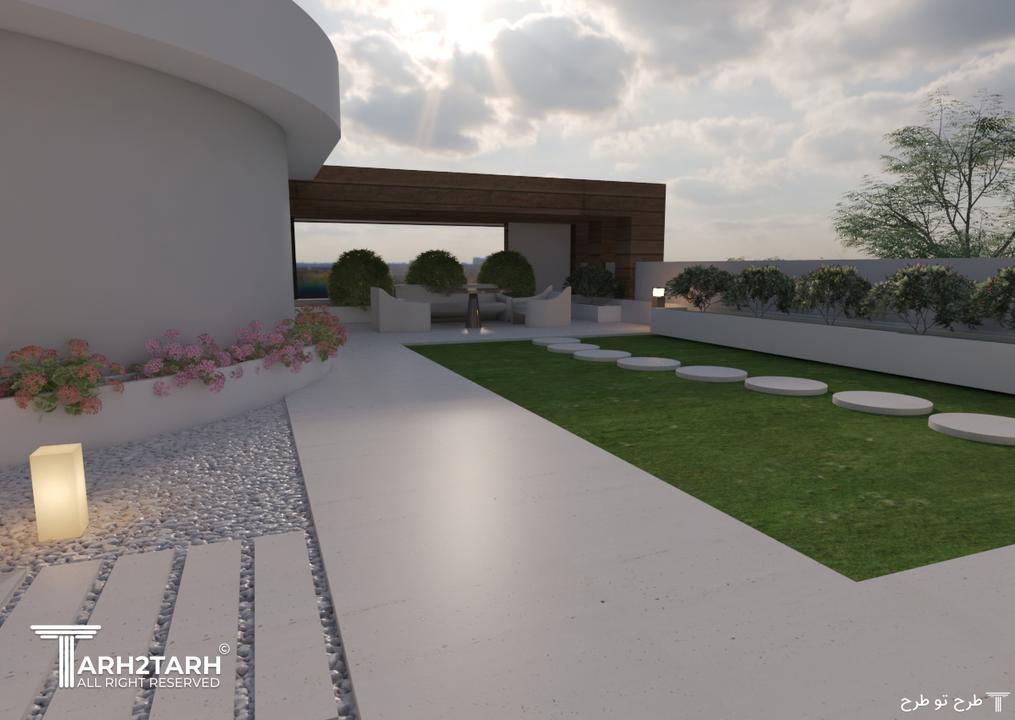 مسابقه طراحی نما،روف گاردن و استخر لواسان