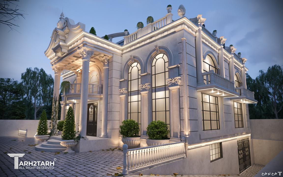 مسابقه طراحی نما،روف گاردن و استخر لواسان