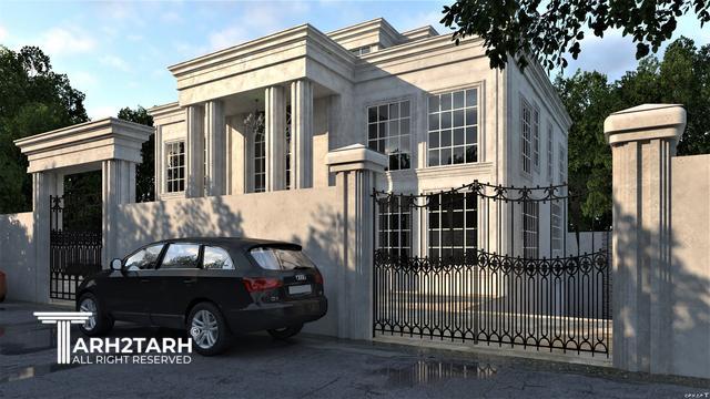 طراحی نما،روف گاردن و استخر لواسان