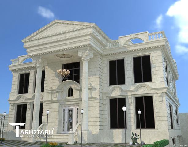 طراحی نما،روف گاردن و استخر لواسان