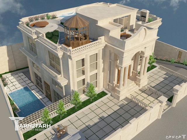 طراحی نما،روف گاردن و استخر لواسان