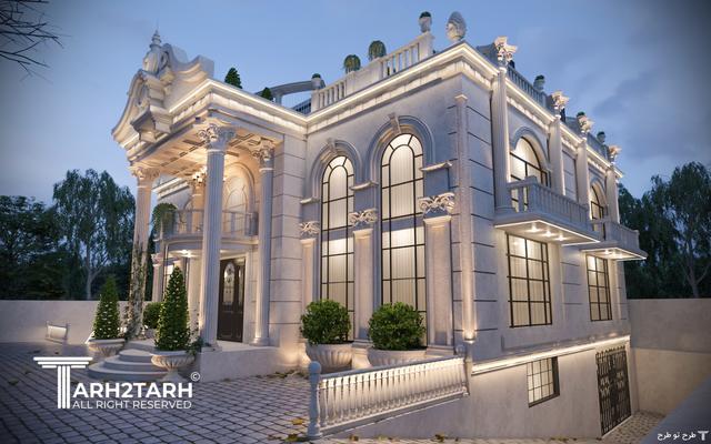 طراحی نما،روف گاردن و استخر لواسان