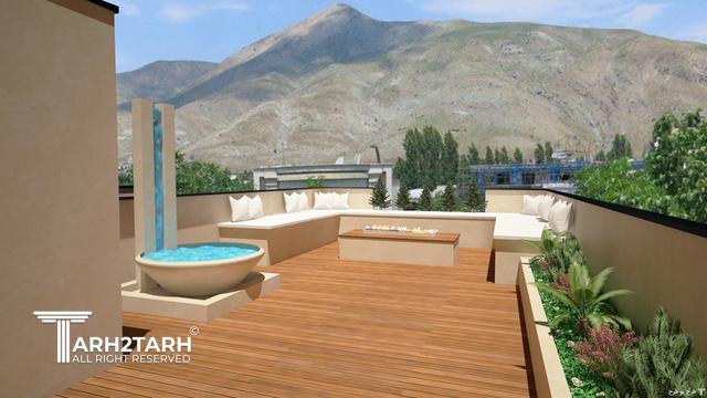 طراحی نما،روف گاردن و استخر لواسان