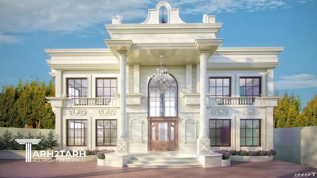 طراحی نما،روف گاردن و استخر لواسان