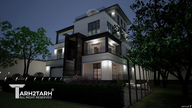 طراحی ویلا چابکسر