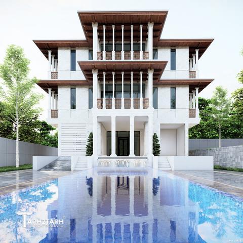 طراحی ویلا چابکسر