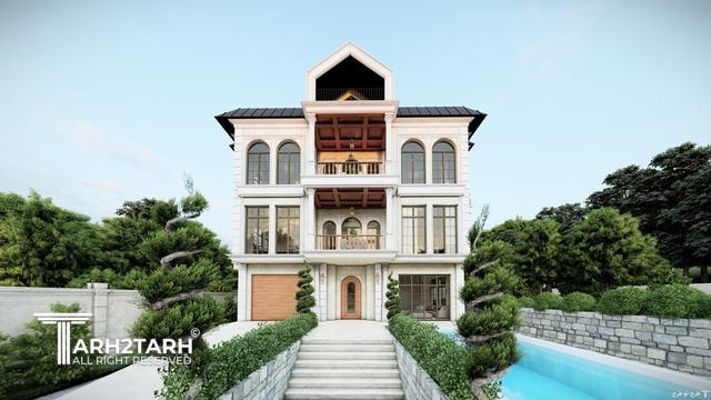 طراحی ویلا چابکسر